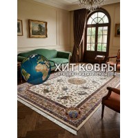 Иранский ковер Qum 241 Крем